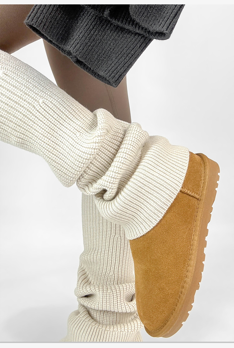 Jambières tricotées pour femme - Boot Sock Slouchy avis et prix