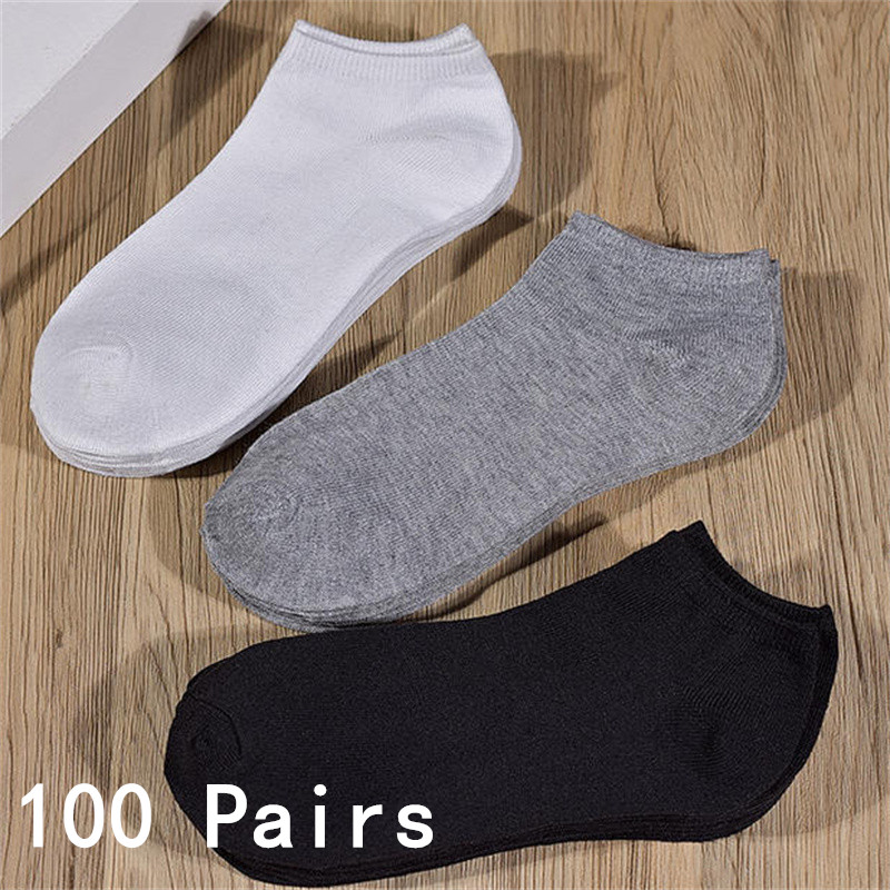Lot de 50/100 paires de chauss - No Show Sock Women avis et prix