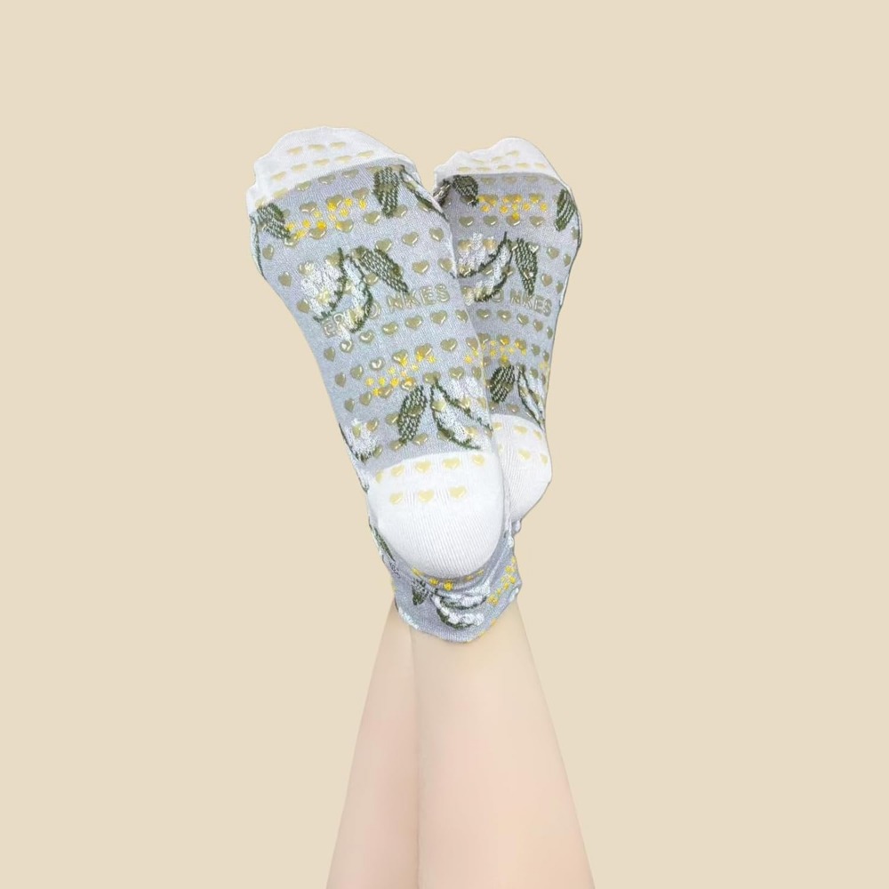 Chaussettes de yoga en jacquar - Grip Sock Yoga avis et prix