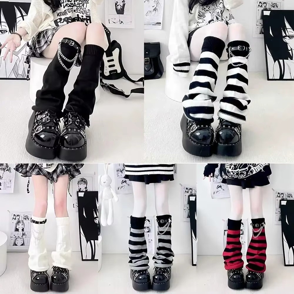 Guêtres en tricot gothiques Ha - Boot Sock Slouchy avis et prix