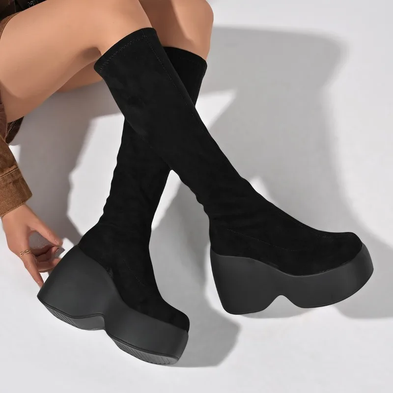 Hiver nouveau maigre grande ta - Knee High Sock Women avis et prix