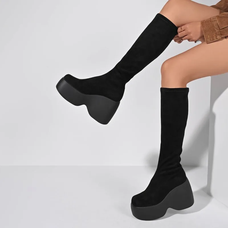 Hiver nouveau maigre grande ta - Knee High Sock Women avis et prix