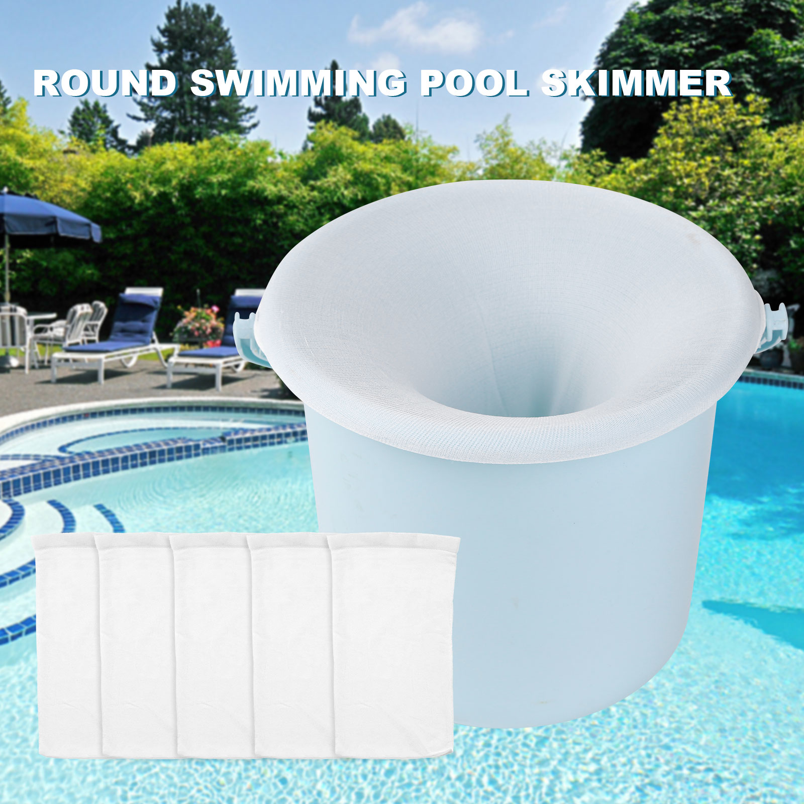 100-5 pièces piscine écumeur c - Sock Organizer Tray avis et prix